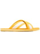 Jimmy Choo Clive Flip Flops - Yellow & Orange