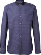 Lanvin Checked Shirt, Men's, Size: 41, Pink/purple, Cotton