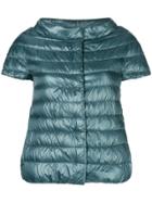 Herno Short Sleeve Puffer Jacket - Green