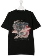 Stella Mccartney Kids Teen Stellar Mccartney Print T-shirt - Black