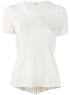 P.a.r.o.s.h. - Safira T-shirt - Women - Silk/spandex/elastane - M, Women's, White, Silk/spandex/elastane