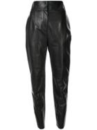 Roberto Cavalli High-waisted Cropped Trousers - Black