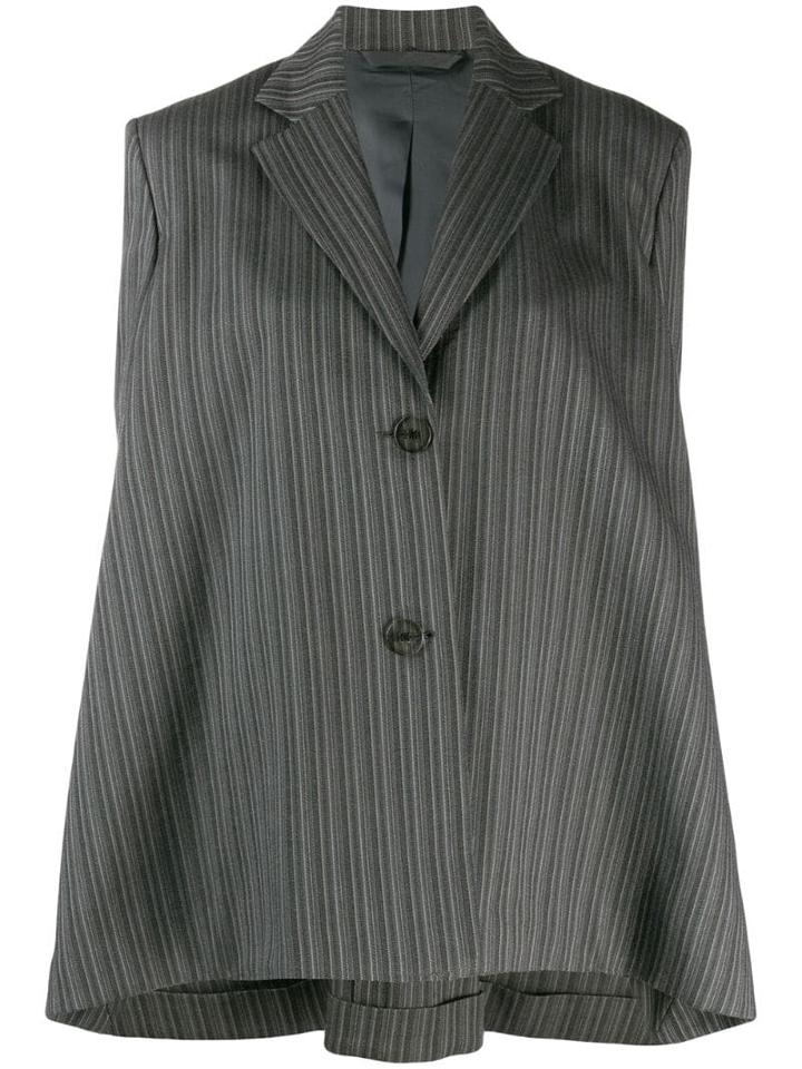 Acne Studios Flared Blazer - Grey