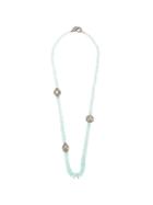 Loree Rodkin Chalcedony Quartz Beaded Necklace - Blue