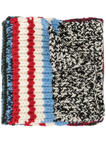 Sonia Rykiel Crochet Knit Scarf - Multicolour