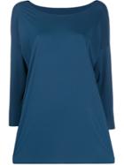 Wolford Pure Cut Sweater - Blue