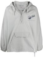 Martine Rose Zipped Neck Wind Breaker - Grey