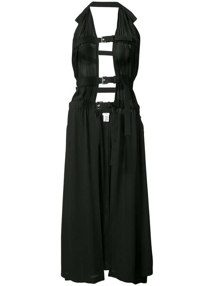 Comme Des Garçons Noir Kei Ninomiya Plunge Jumpsuit - Black