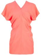 Reinaldo Lourenço Draped Blouse - Pink & Purple