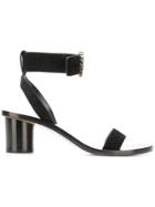Isabel Marant Embellished Buckle Sandals - Black
