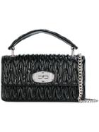 Miu Miu Patent Leather Shoulder Bag - Black