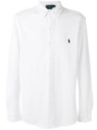 Polo Ralph Lauren Embroidered Logo Shirt, Men's, Size: Medium, White, Cotton