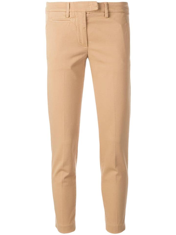 Dondup Slim Fit Cropped Length - Brown