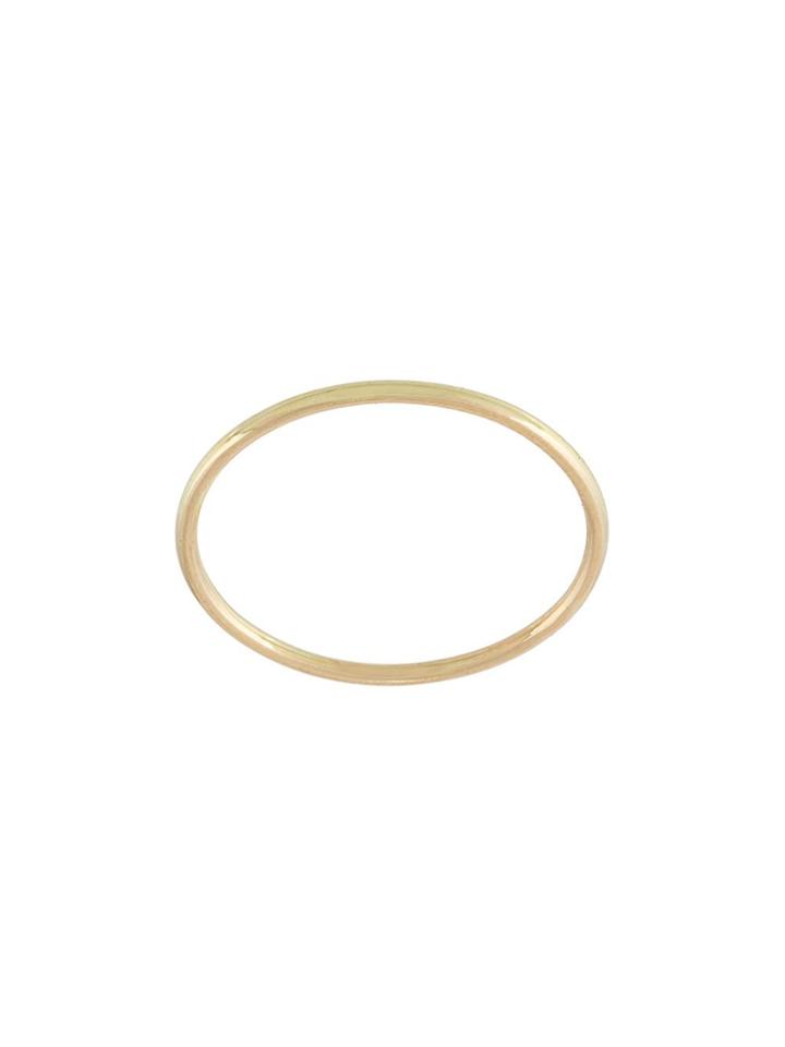 Wouters & Hendrix Gold 'delicate Band' Ring - Metallic