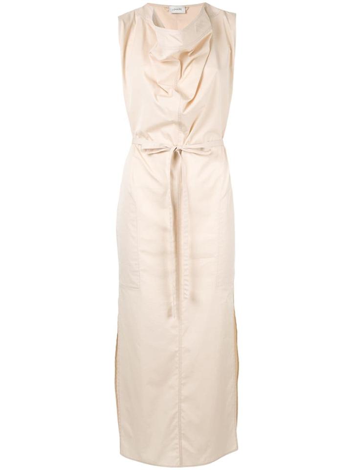 Lemaire Cowl Neck Shift Dress - Neutrals