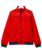 Boss Kids Logo Print Windbreaker Jacket, Boy's, Size: 16 Yrs, Red