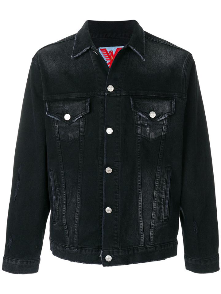 Adaptation Embellished Denim Jacket - Black