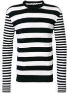 Mcq Alexander Mcqueen Horizontal Stripe Sweater - Black