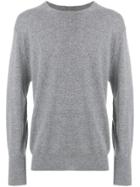N.peal Oxford 1ply Sweater - Grey