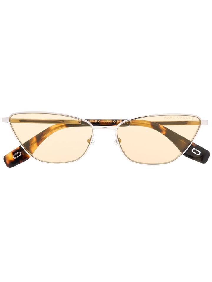 Marc Jacobs Eyewear Cat-eye Shaped Sunglasses - Silver