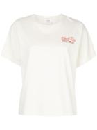 Re/done Kool Kat Print Boxy T-shirt - White