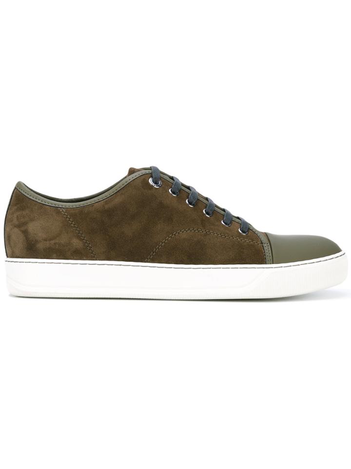 Lanvin Toe-capped Sneakers - Green
