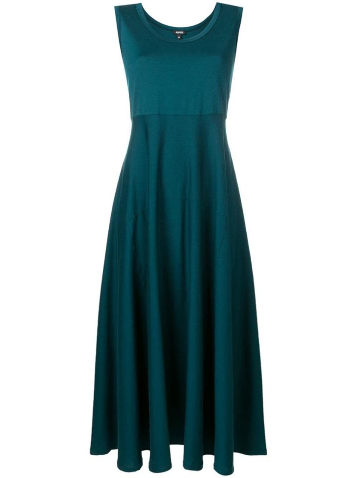 Aspesi Relaxed Day Dress - Green