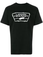 Vans Barbed Wire Logo T-shirt - Black