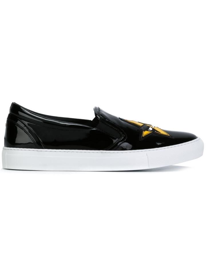 Dsquared2 Star Patch Slip-on Sneakers