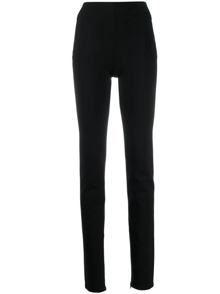 The Row Zipped Pocket Leggings - Black
