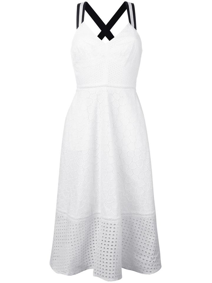 Markus Lupfer - Patchwork Embroidery Dress - Women - Cotton/polyester - M, Women's, White, Cotton/polyester