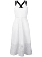 Markus Lupfer - Patchwork Embroidery Dress - Women - Cotton/polyester - M, Women's, White, Cotton/polyester