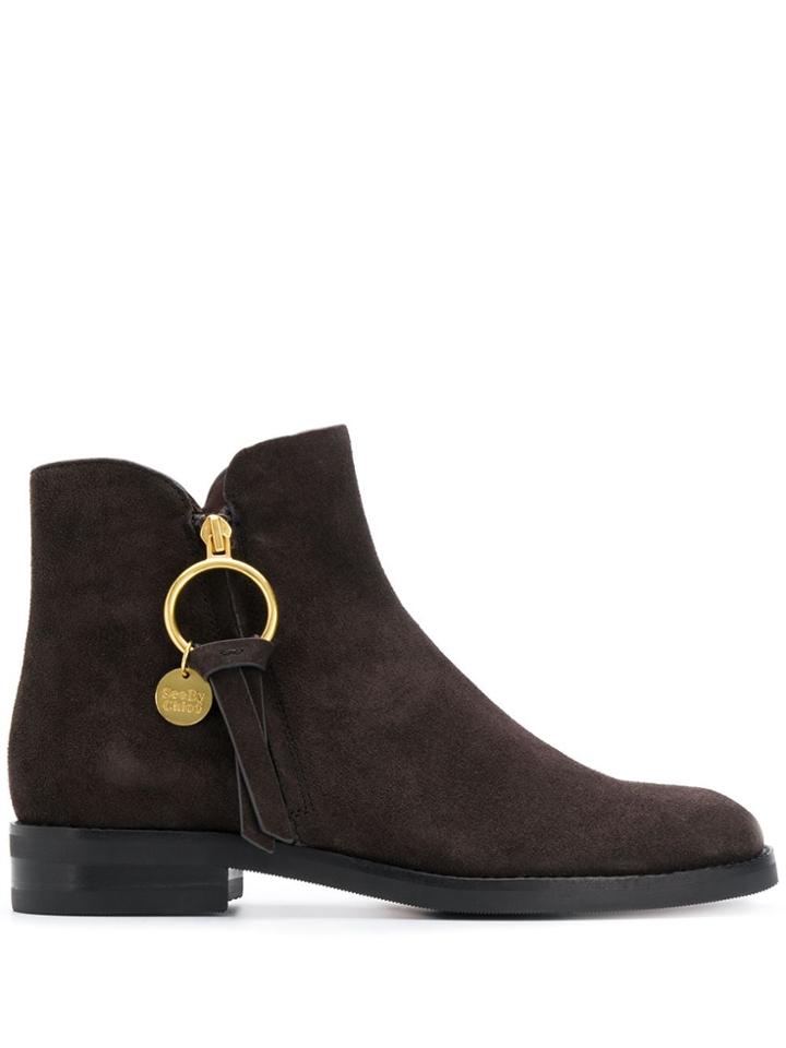 See By Chloé See By Chloé Sb33110a 10020 B024 Grafite - Brown