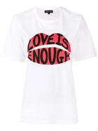 Markus Lupfer Alex Love Is Enough T-shirt - White