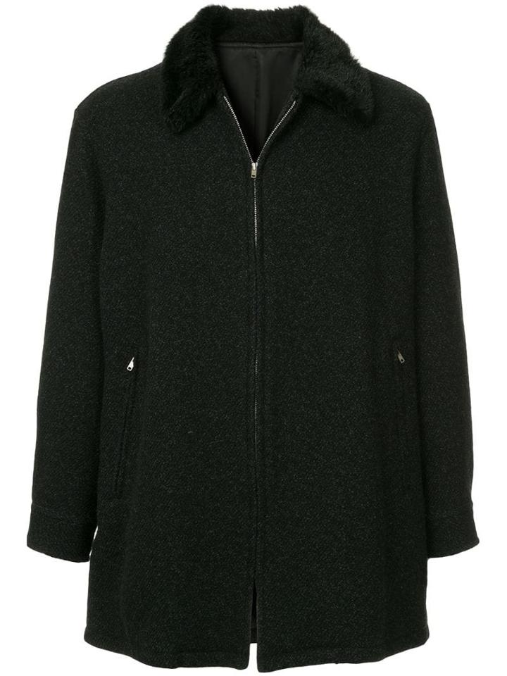 Yohji Yamamoto Pre-owned Zip-up Jacket - Black