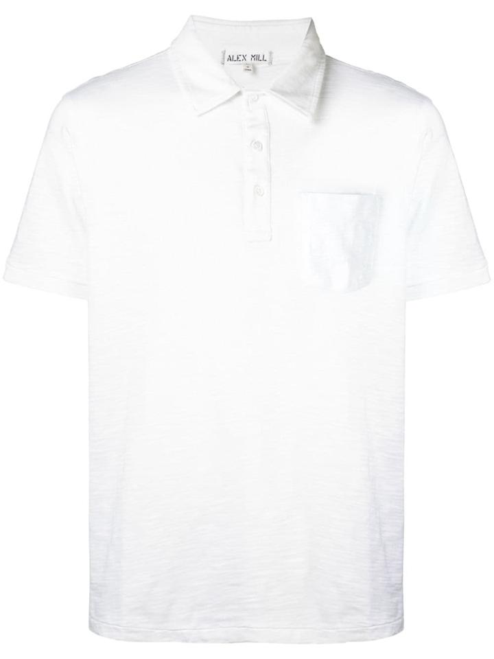 Alex Mill Rugby Polo Shirt - White