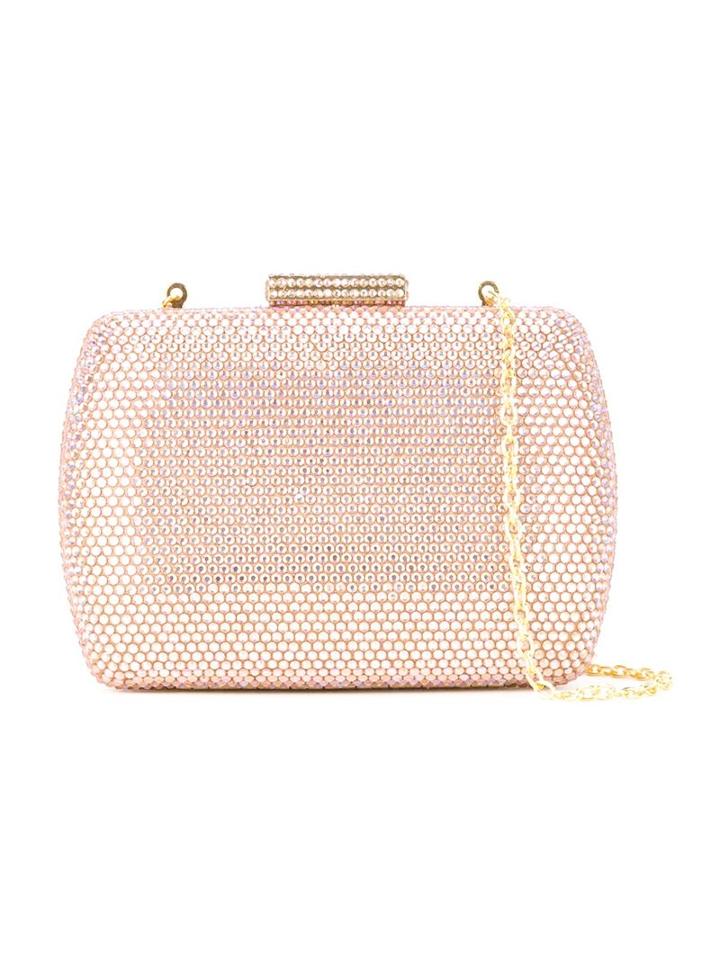 Serpui Detachable Chain Strap Clutch, Women's, Pink/purple