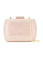 Serpui Detachable Chain Strap Clutch, Women's, Pink/purple