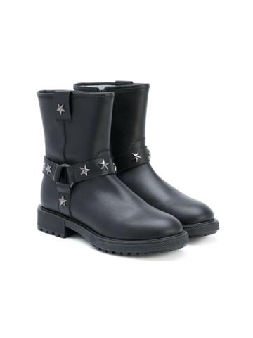 Iceberg Kids Star Studded Boots - Black