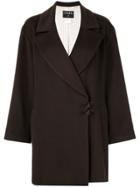 Chanel Pre-owned Cashmere Coat - Brown