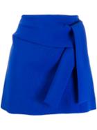 P.a.r.o.s.h. Tie Waist Skirt - Blue