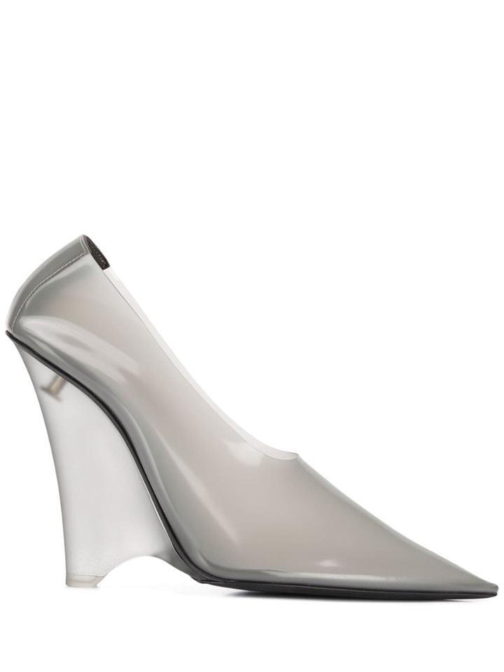 Yeezy Wedge Heel Pumps - Grey