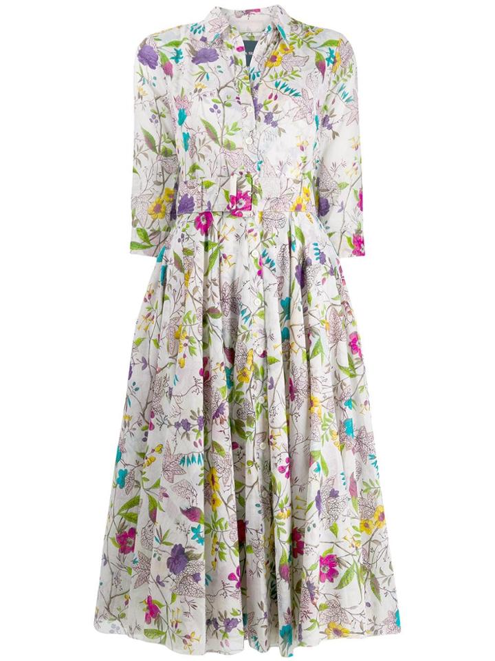 Samantha Sung Victoria Aster Dress - White