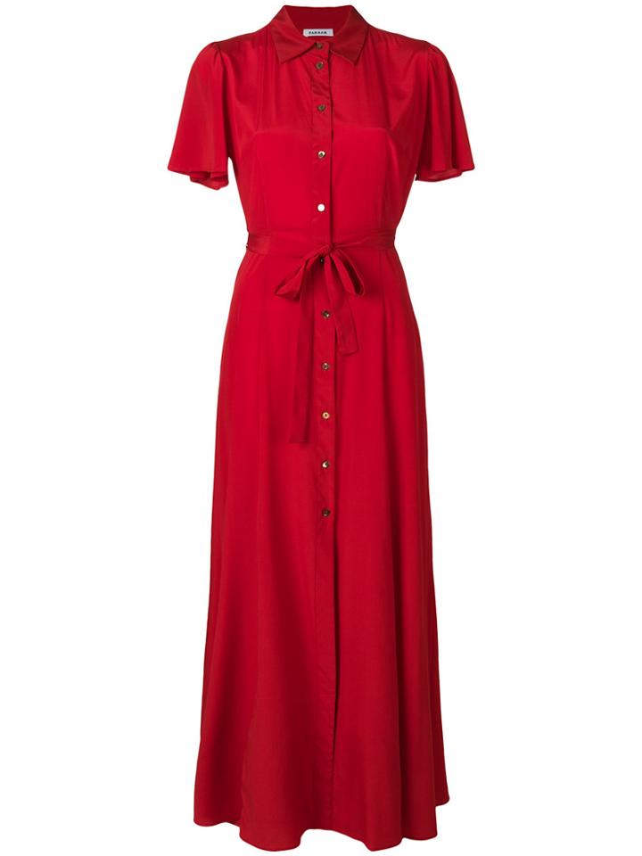 P.a.r.o.s.h. Long Shirt Dress - Red