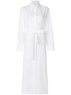 The Row Belted Lira Dress - White