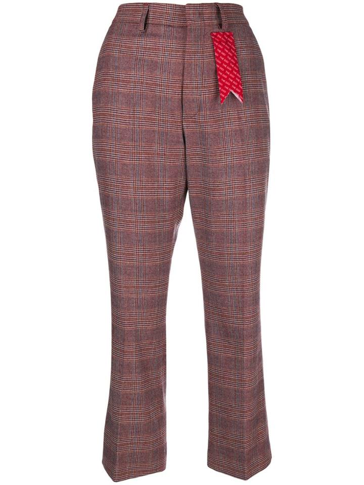 The Gigi Sonia Cropped Trousers - Red