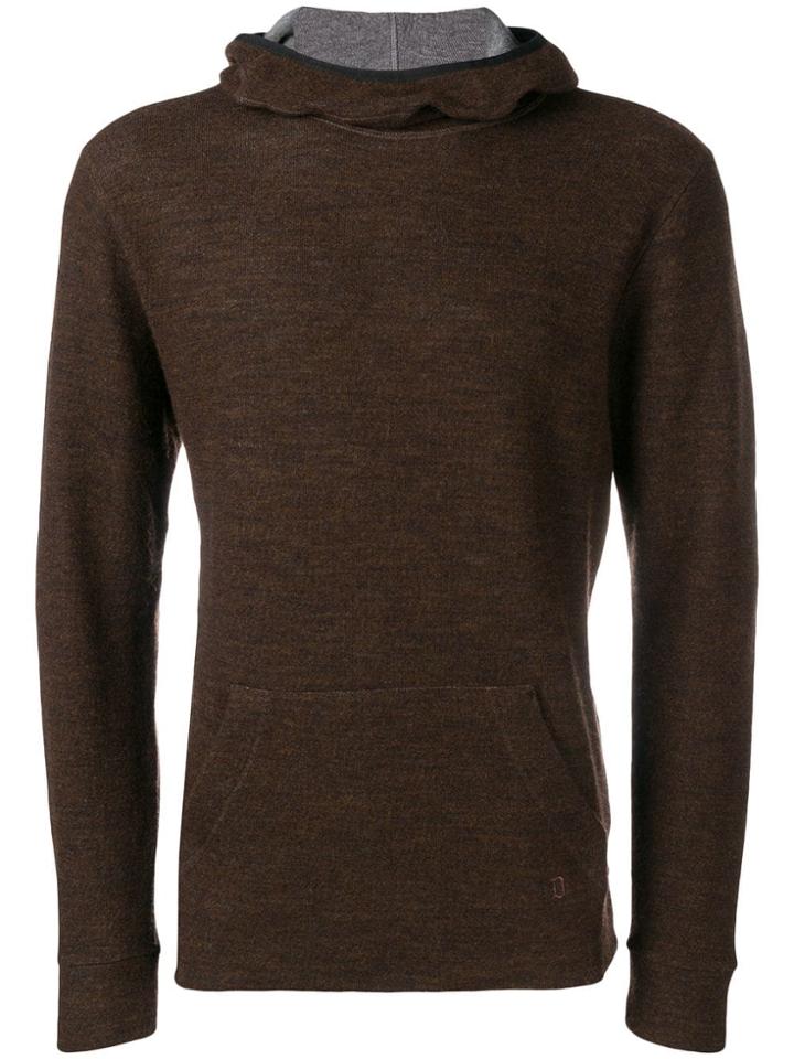 Dondup Fitted Hoodie - Brown
