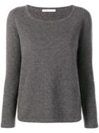 Gentry Portofino Cashmere Knitted Sweater - Grey