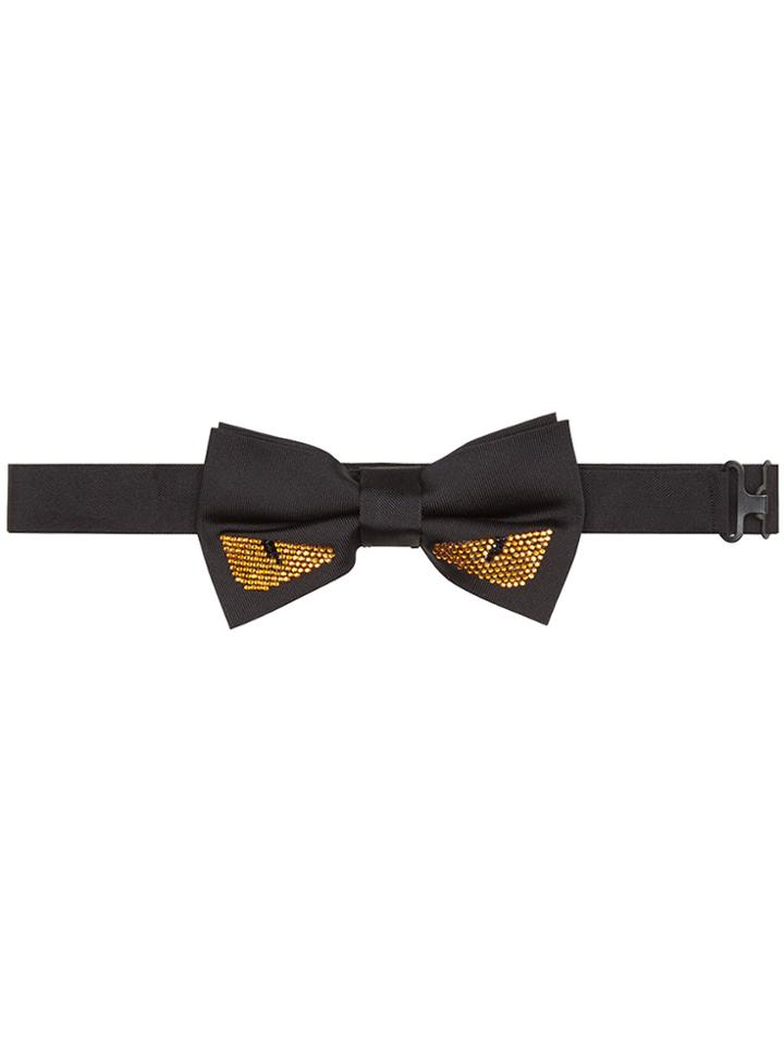 Fendi Bag Bugs Eyes Bow-tie - Black