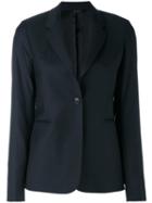 Paul Smith - Single Button Blazer - Women - Cupro/wool - 42, Black, Cupro/wool